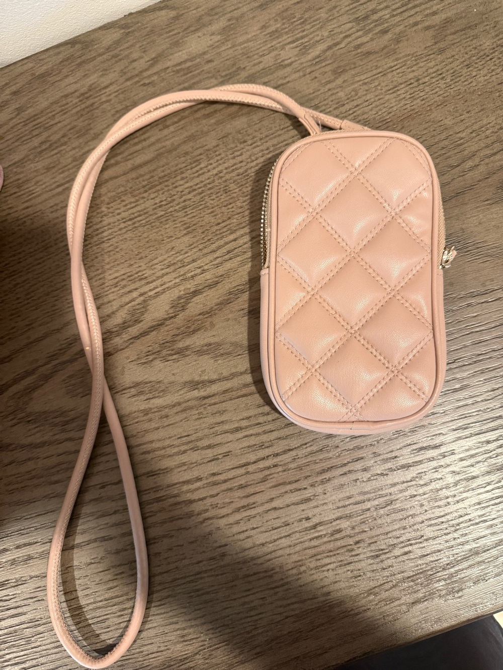 H&M Tan Crossbody Phone Pouch